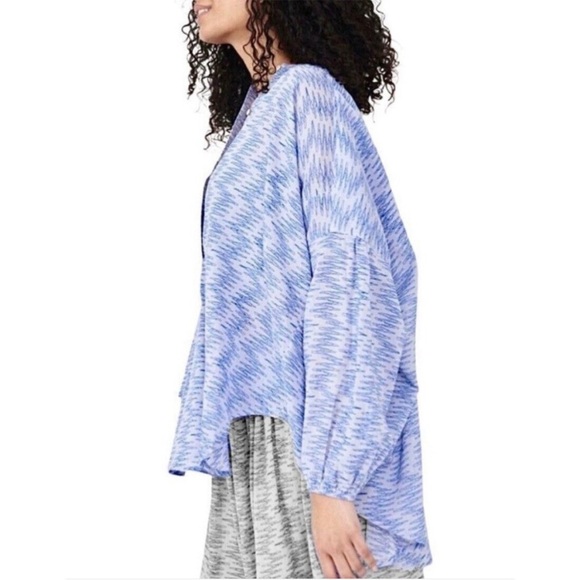 Free People Bloom For You Shirt Button Down - Picture 4 of 9